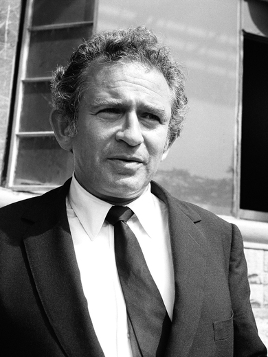 Porträttbild av Norman Mailer