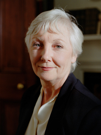 Porträttbild av Maureen O'Brien