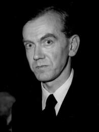Poträttbild av Graham Greene